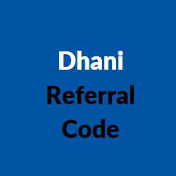 dhani referral codes