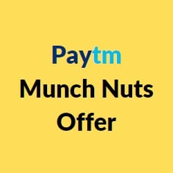 paytm munch nuts offer