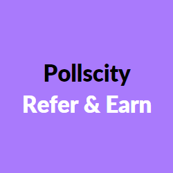 pollscity refer and earn