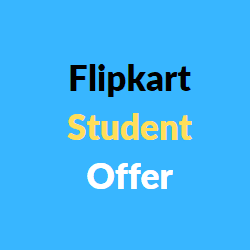 flipkart student offer