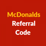 mcdonald referral code