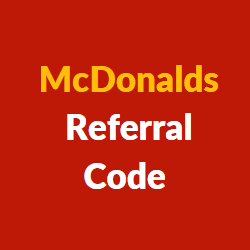 mcdonald referral code