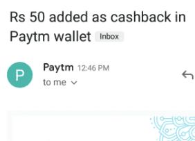 paytm cashback