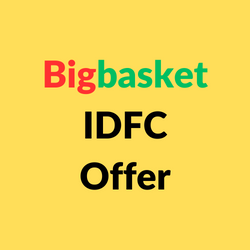 Bigbasket IDFC Offer