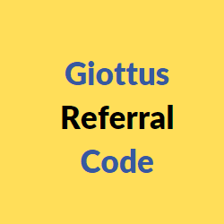 Giottus referral code