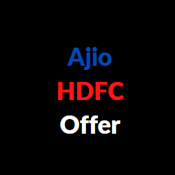 ajio hdfc offer