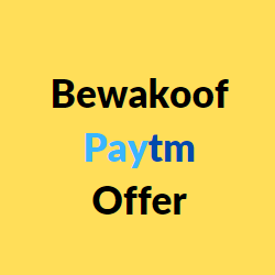 Bewakoof paytm offer