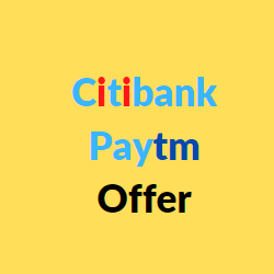 citibank paytm offer