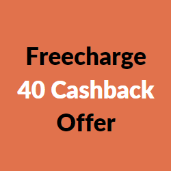 freecharge 40 cashback offer