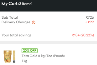 grofers discount