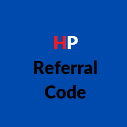 hp referral code