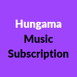 Hungama music subscription