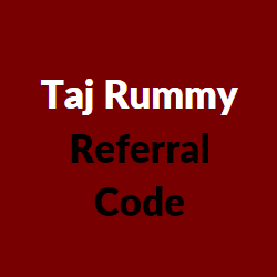 taj rummy referral code