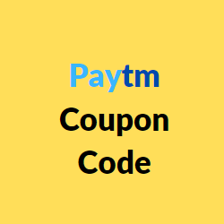 Paytm coupon code