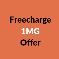 freecharge 1mg offer