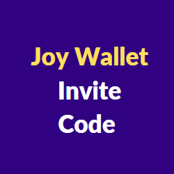 joy wallet invite codes