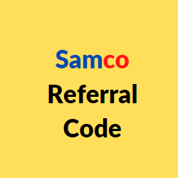 samco referral code