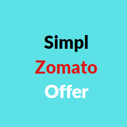 simpl zomato offer