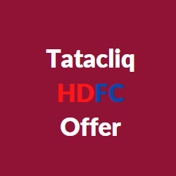 tatacliq HDFC offer