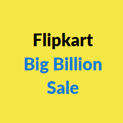 Flipkart Big Billion Days Sales