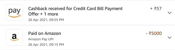 amazon payment