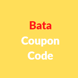 bata coupon code