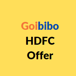 goibibo hdfc offer