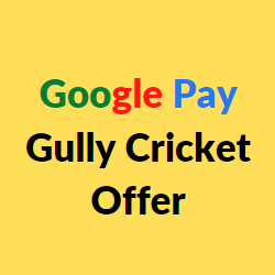 google pay cricket gully offer