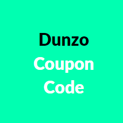 Dunzo coupon code