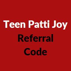 teen patti joy referral code