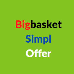 Bigbasket Simpl Offer
