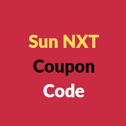 Sun nxt new user coupon code online