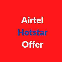 airtel hotstar offer