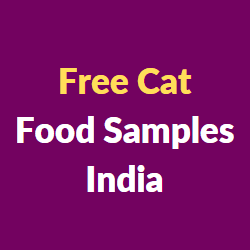 free cat food samples India