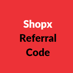 Shopx referral code