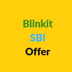 Blinkit SBI Offer