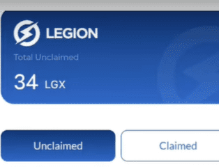 Legion Network reward