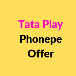 Tata sky recharge on sale offer today phonepe