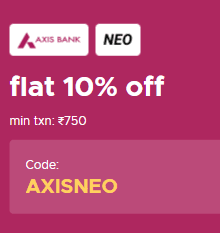 Axis bank offer