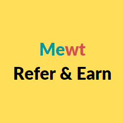 Mewt refer and earn