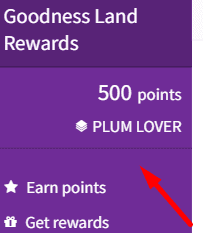 Plum Goodness Rewards