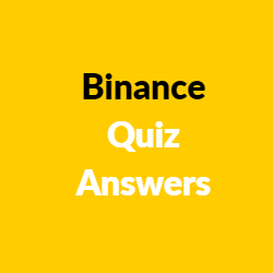 Binance Quiz Answers