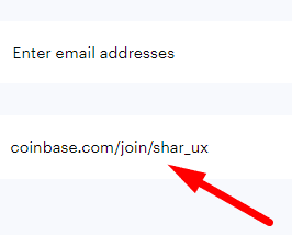coinbase link