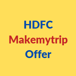HDFC Makemytrip Offer