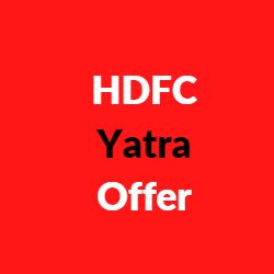 HDFC Yatra Offer