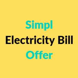 Simpl Electricity Bill Offer