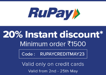 Bigbasket Discount Rupay Offer