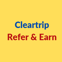 Cleartrip Refer and Earn