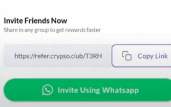 Crypso invite link