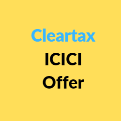 Cleartax ICICI Offer